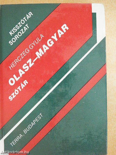 Olasz-magyar szótár