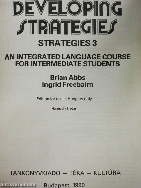 Developing Strategies - Students' Book/Workbook