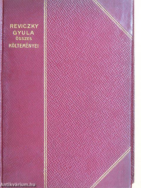 Reviczky Gyula összes költeményei