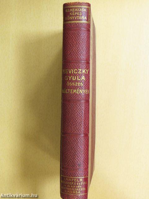 Reviczky Gyula összes költeményei