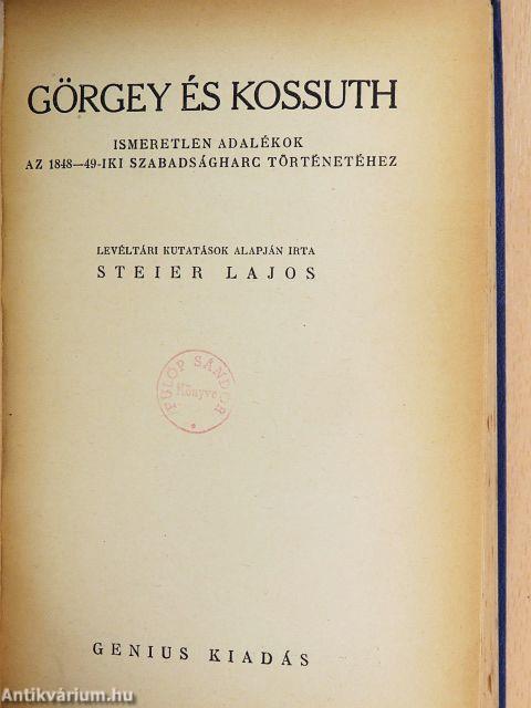 Görgey és Kossuth