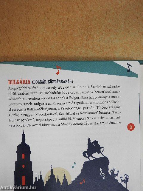Zenés körutazás Európában - 3 db CD-vel