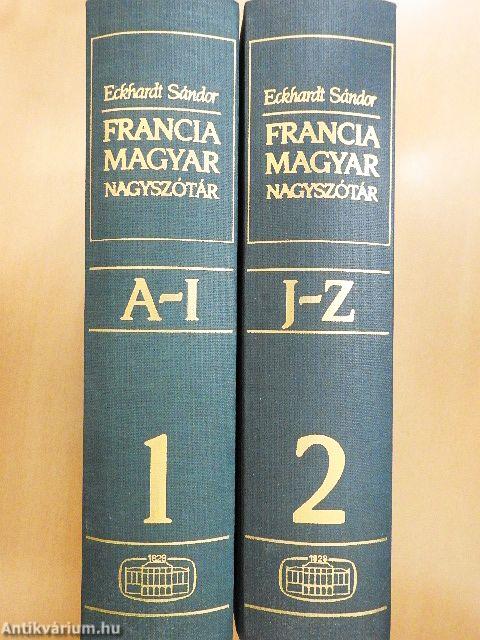 Francia-magyar nagyszótár 1-2.