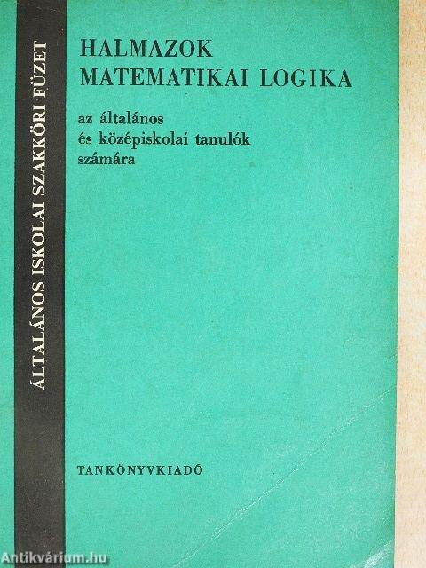 Halmazok, matematikai logika