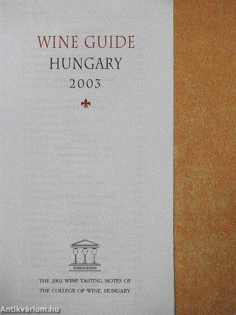 Wine Guide Hungary 2003