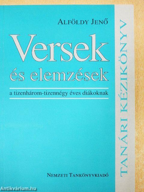 Versek és elemzések a tizenhárom-tizennégy éves diákoknak