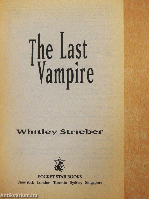 The Last Vampire