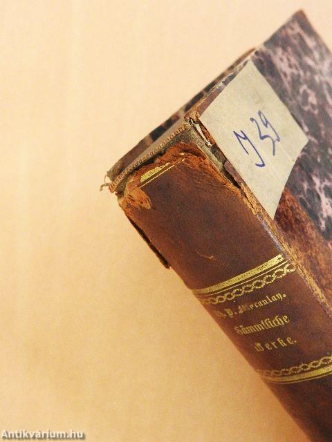 Thomas Babington Macaulay's Sämmtliche Werke 5-25. (nem teljes sorozat) (gótbetűs)