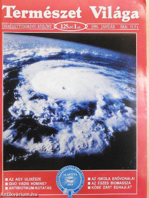 Természet Világa 1994. (nem teljes évfolyam)