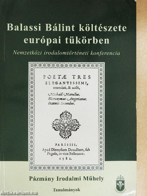 Balassi Bálint költészete európai tükörben