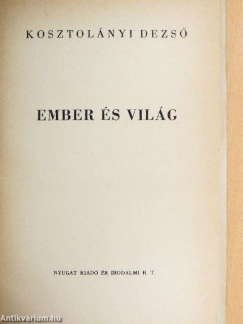Ember és világ