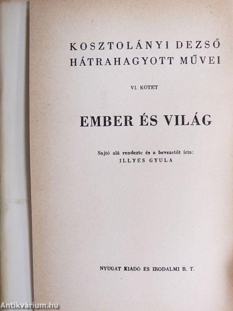 Ember és világ
