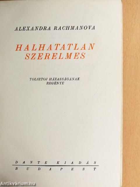 Halhatatlan szerelmes