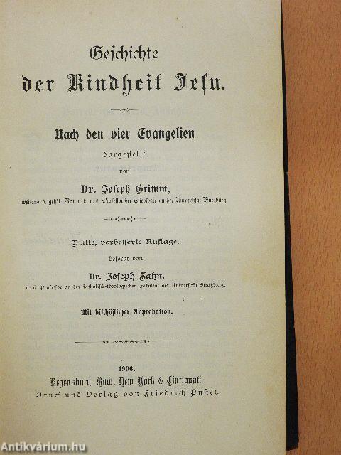 Das Leben Jesu 1-7. (nem teljes sorozat) (gótbetűs)