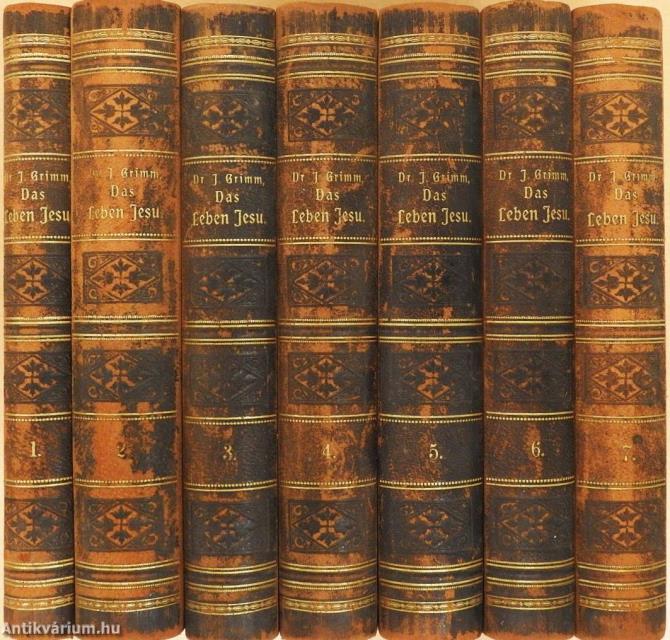 Das Leben Jesu 1-7. (nem teljes sorozat) (gótbetűs)