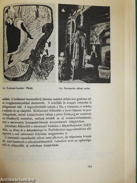 A képzőművészet és az iparművészet története