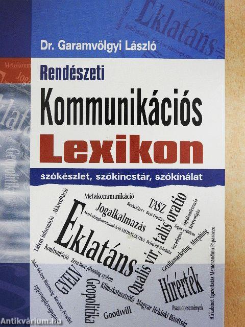 Rendészeti Kommunikációs Lexikon