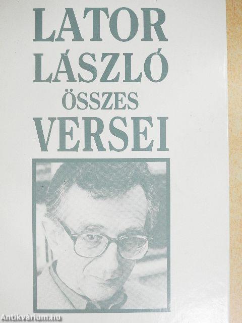 Lator László összes versei