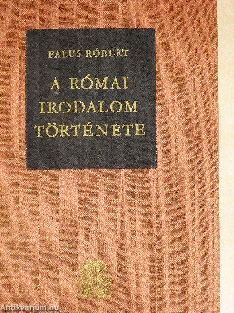 A római irodalom története