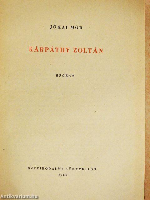Kárpáthy Zoltán