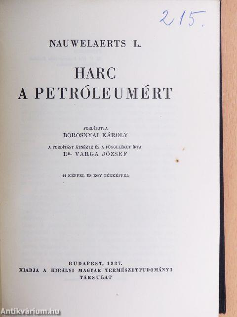 Harc a petróleumért