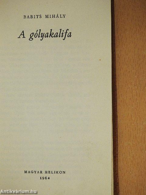 A gólyakalifa