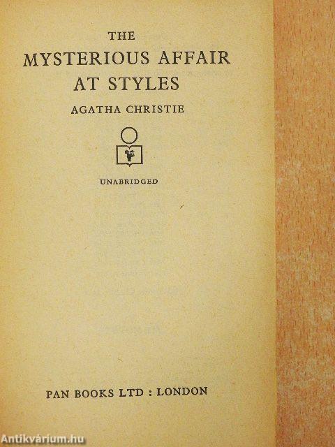 The Mysterious Affair at Styles