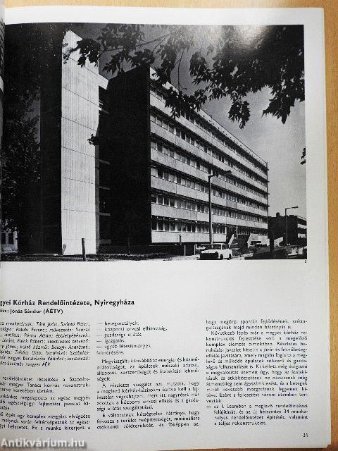 Magyar Építőművészet 1981/4.