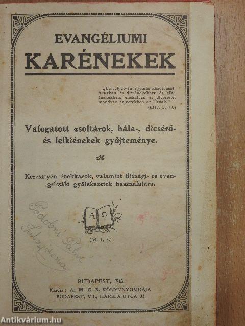 Evangéliumi karénekek
