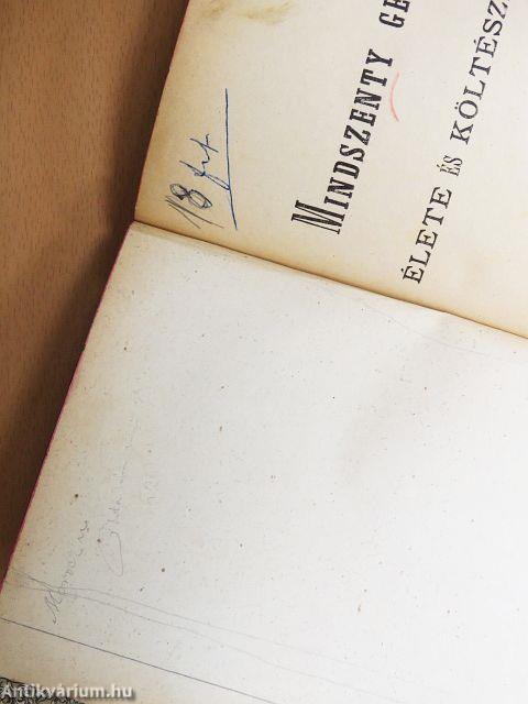 Mindszenty Gedeon élete és költészete