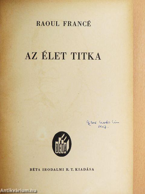 Az élet titka