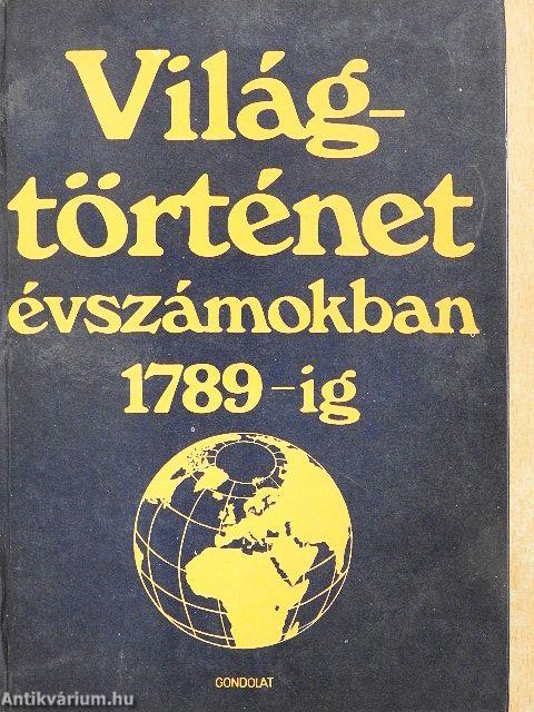 Világtörténet évszámokban 1-3.