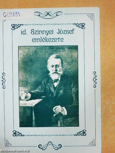 Id. Szinnyei József emlékezete