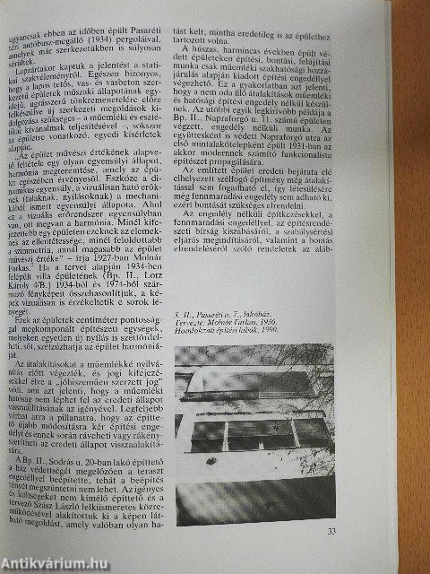 Műemlékvédelem 1991/1.