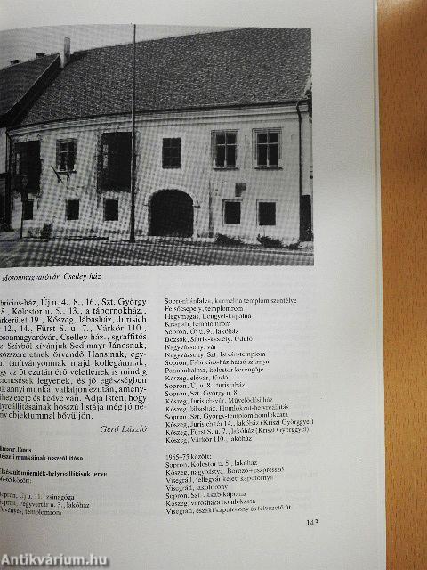 Műemlékvédelem 1992/3.