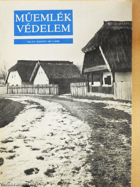 Műemlékvédelem 1987/4.