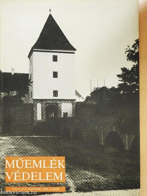 Műemlékvédelem 1984/3.