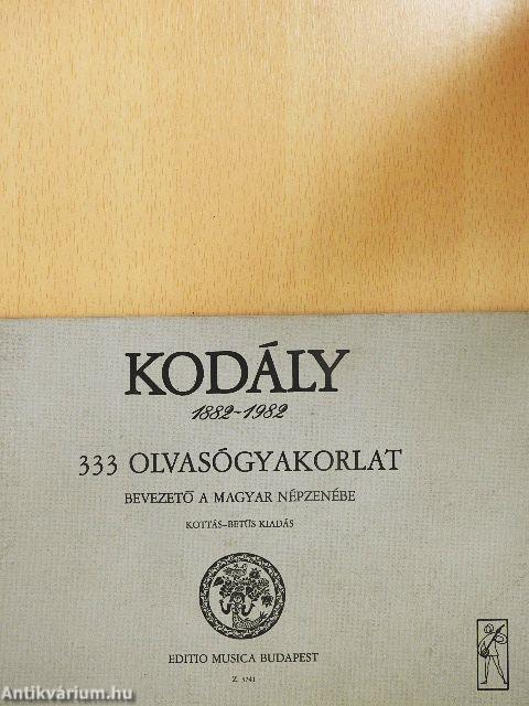 333 olvasógyakorlat