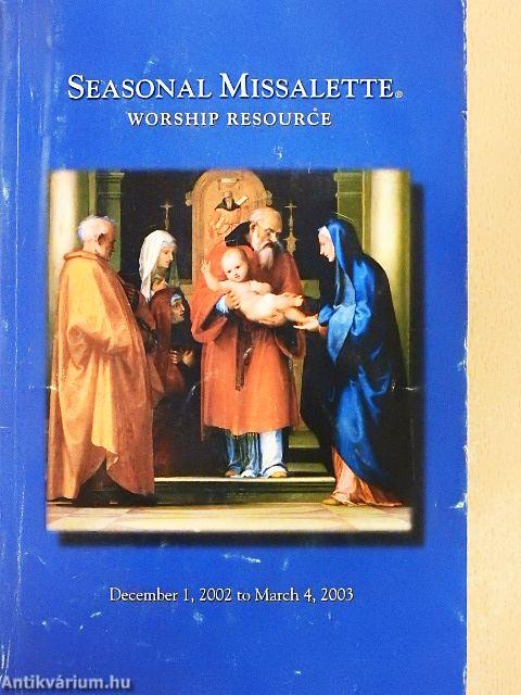 Seasonal Missalette Worship Resource