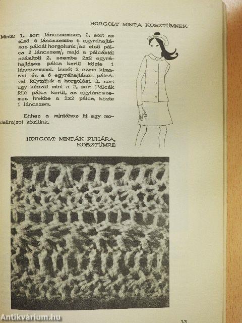 Kézimunka az öltözködésben