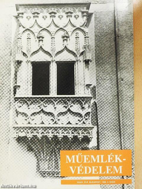 Műemlékvédelem 1990/3.