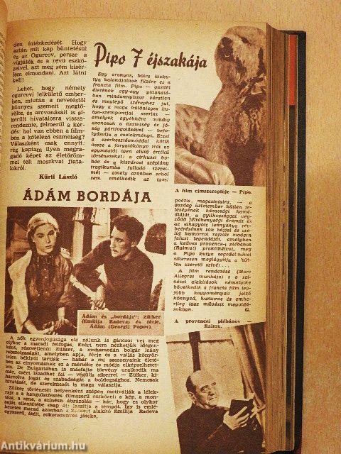 Film-Színház-Muzsika 1957. január-december I-III.