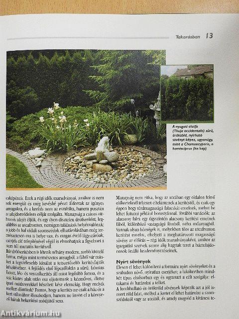 Ötletek és tippek lakókertekhez