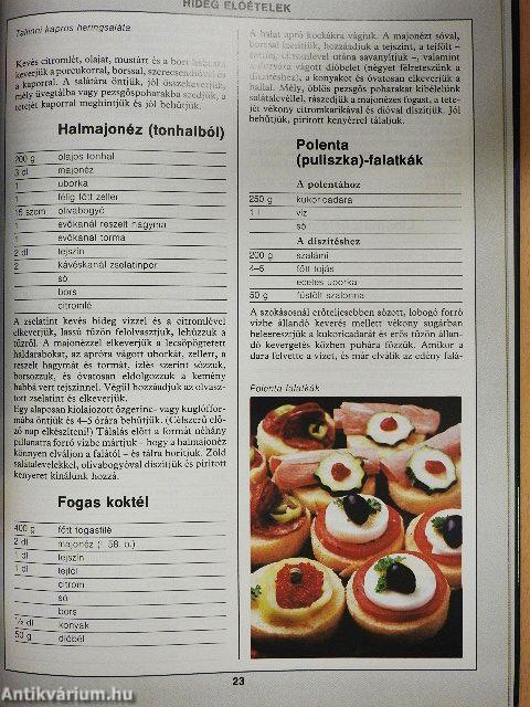 99 előétel 33 színes ételfotóval