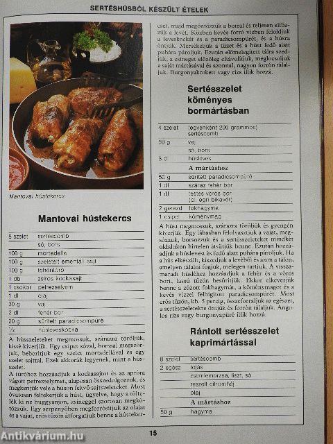 99 húsétel 33 színes ételfotóval