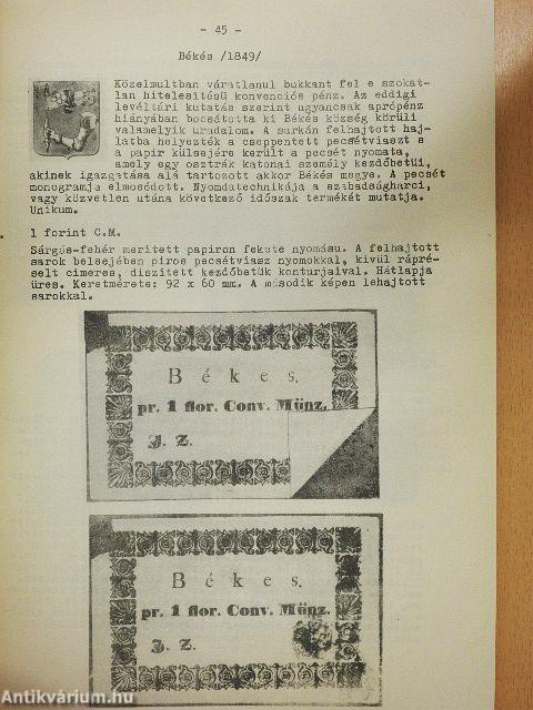 Magyarország papírszükségpénzei 1723-tól 1914-ig