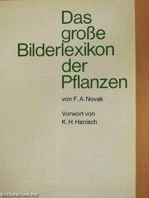 Das große Bilderlexikon der Pflanzen