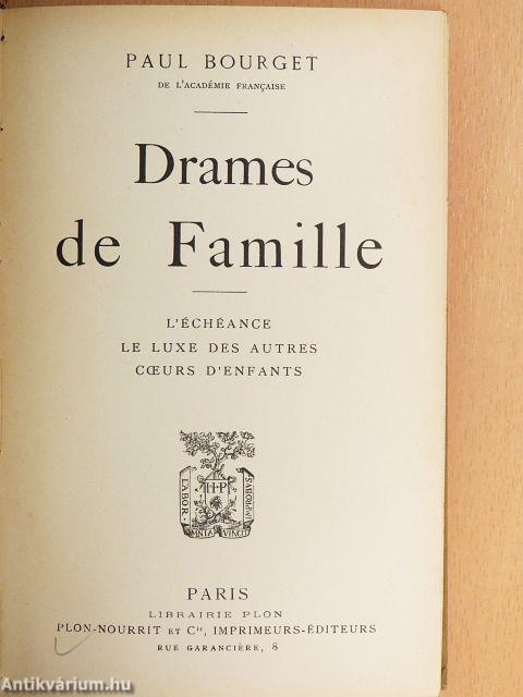 Drames de Famille