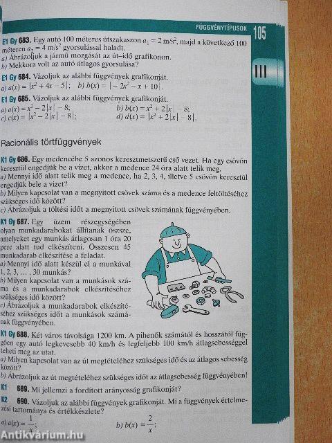 Matematika - Gyakorló és érettségire felkészítő feladatgyűjtemény II. - CD-vel