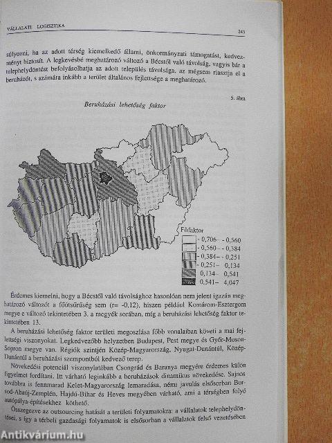 Területi Statisztika 2001. május